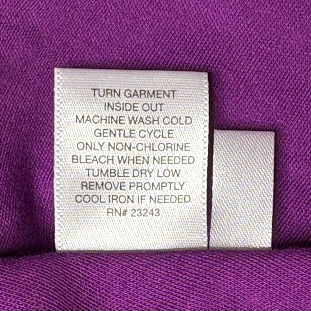 NWT New York & Company Purple Open Back Dress • Size M - Picture 12 of 13